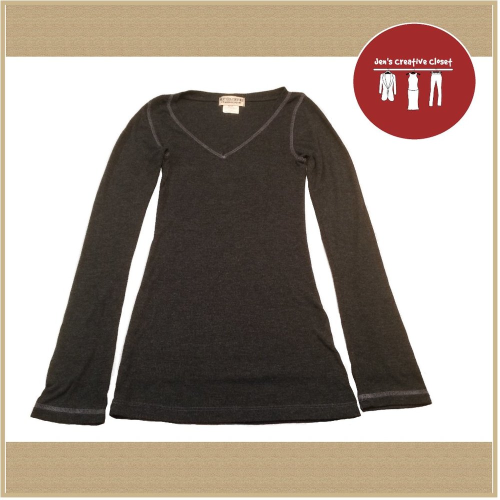 Women's Next Era Couture Gray Long Sleeve Thermal